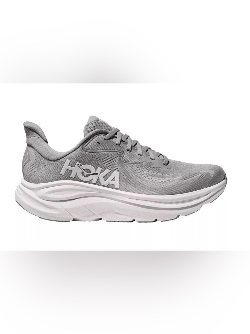 HOKA 🏃🏻‍♂️men's Clifton 10 4E running shoe Extra Wide in Gray/White